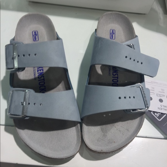 BIRKENSTOCK ARIZONA SOFT FOOTBED SKY BLUE - Picture 3 of 7